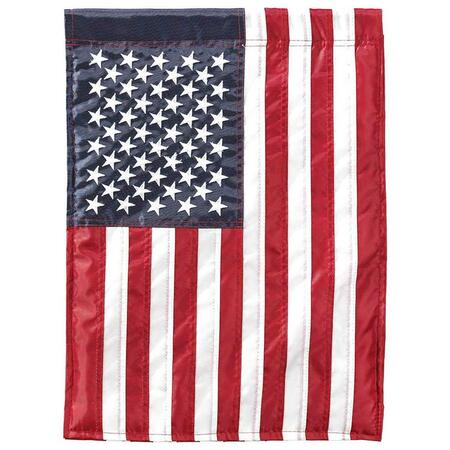 RECINTO 29 x 42 in. American Double Applique Garden Flag - Large RE2943125